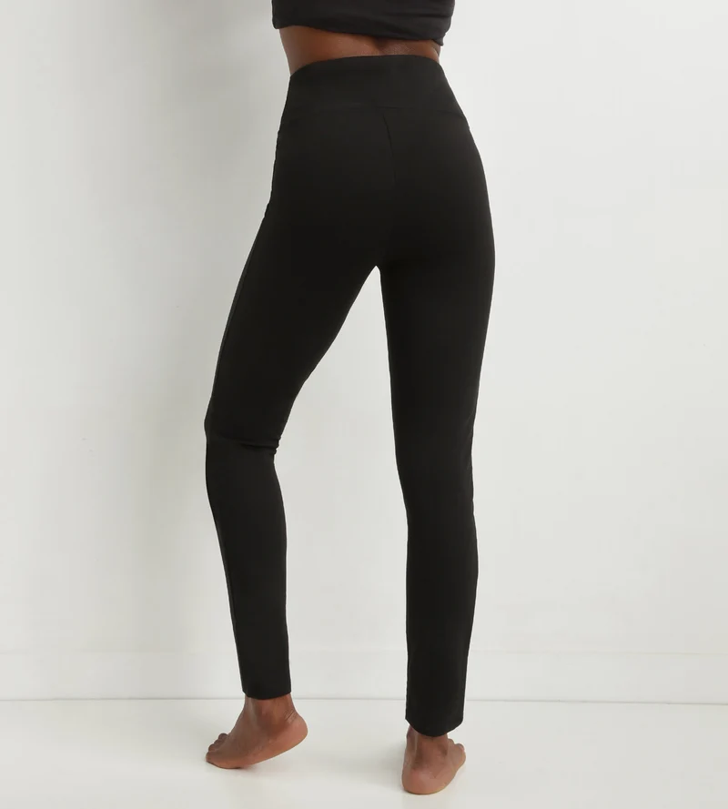 Schwarze Damen-Leggings mit Shaping-Effekt Dim Relax & Go