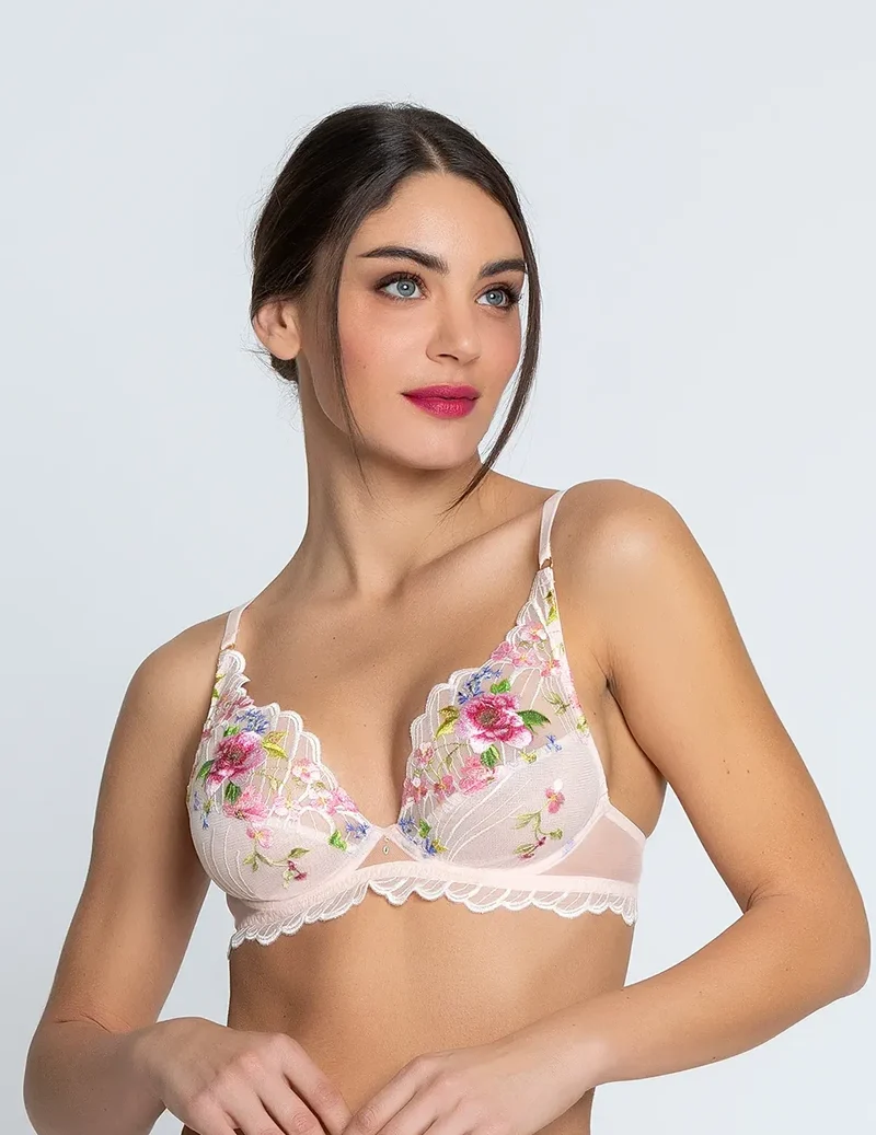 Lise Charmel – Libertine En Fleurs Glam Push-Up-BH Libre Eclosion