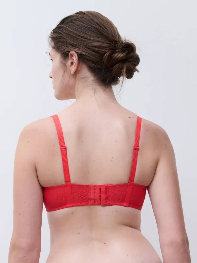 Chantelle - Spice Halbschalen-BH Red Cocktail Multico