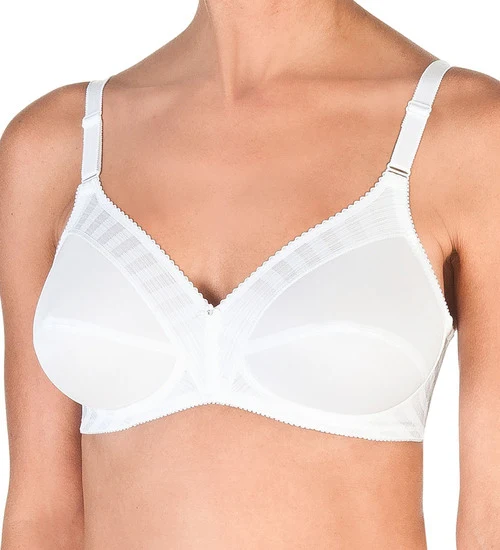 Felina Weftloc BH ohne Bügel Weiß