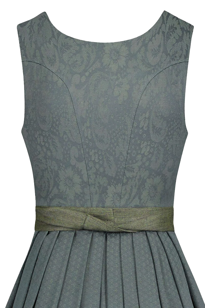 Stretchdirndl Goldfarbene Knöpfe