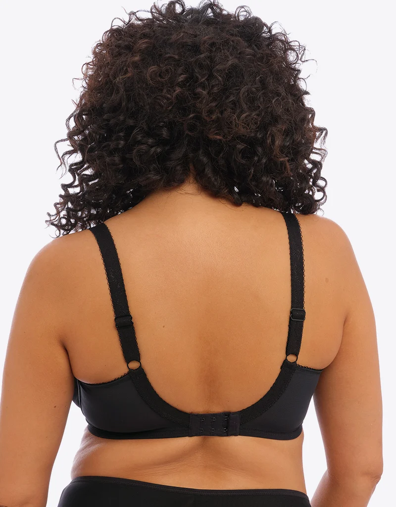 Elomi Namrah Bandless Plunge Bra Black