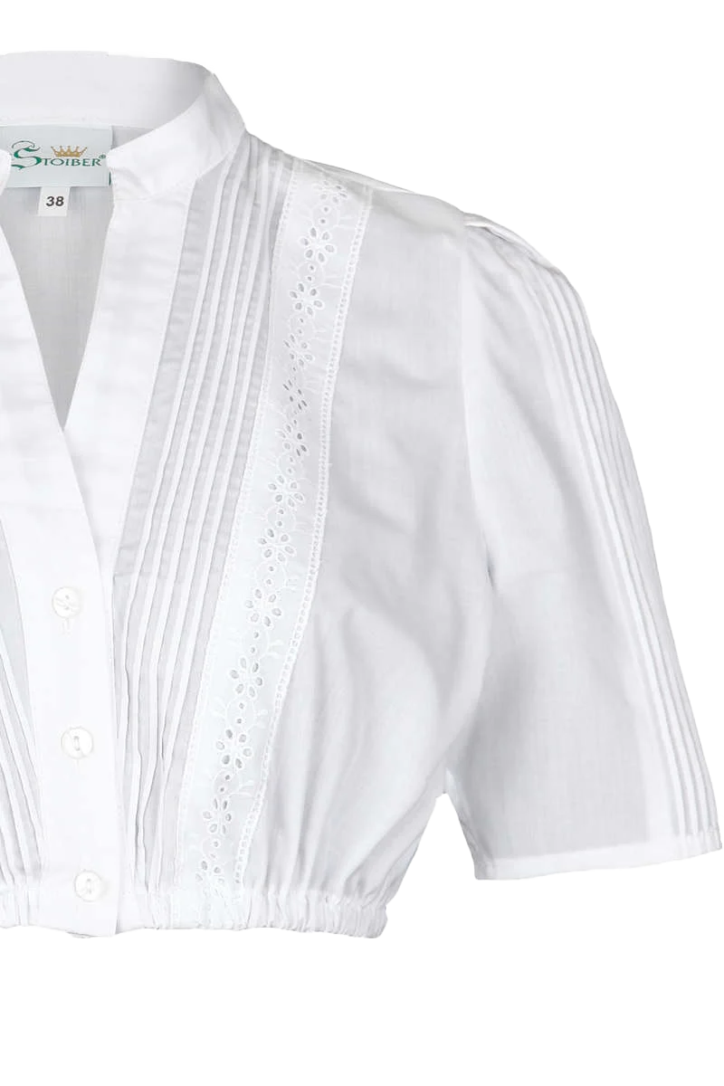 Dirndl Bluse V-Ausschnitt