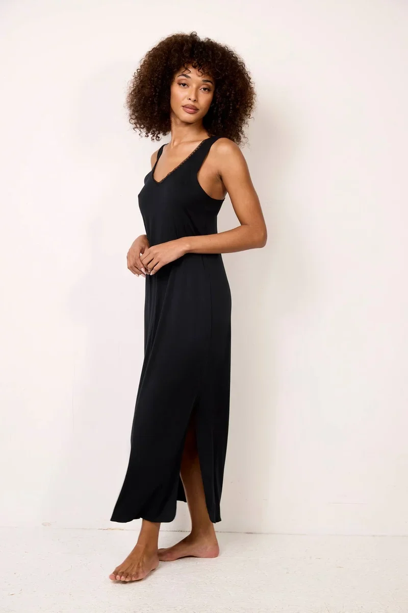 Lejaby - Softness Nachthemd Schwarz