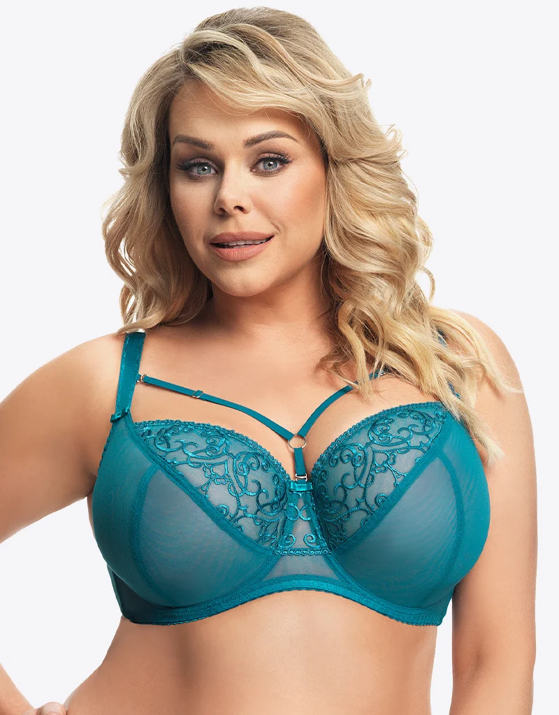 Gorsenia Caligari Balconette Bra Azure