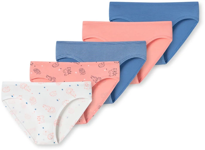 Schiesser Kleinkinder Mädchen 5er Pack Slips sortiert 1 177765-901