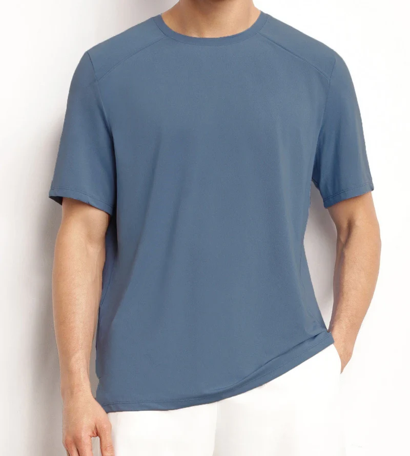 Atmungsaktives Sport-T-Shirt für Herren Blue Jean Dim Move