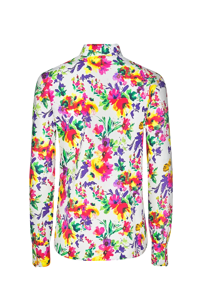 Blumenbluse