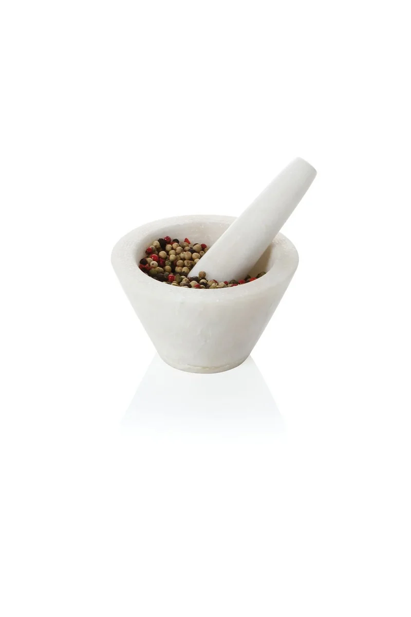 Mörser SPICY - Weiß - ⌀ 9,5 cm - 330309 - BOSKA