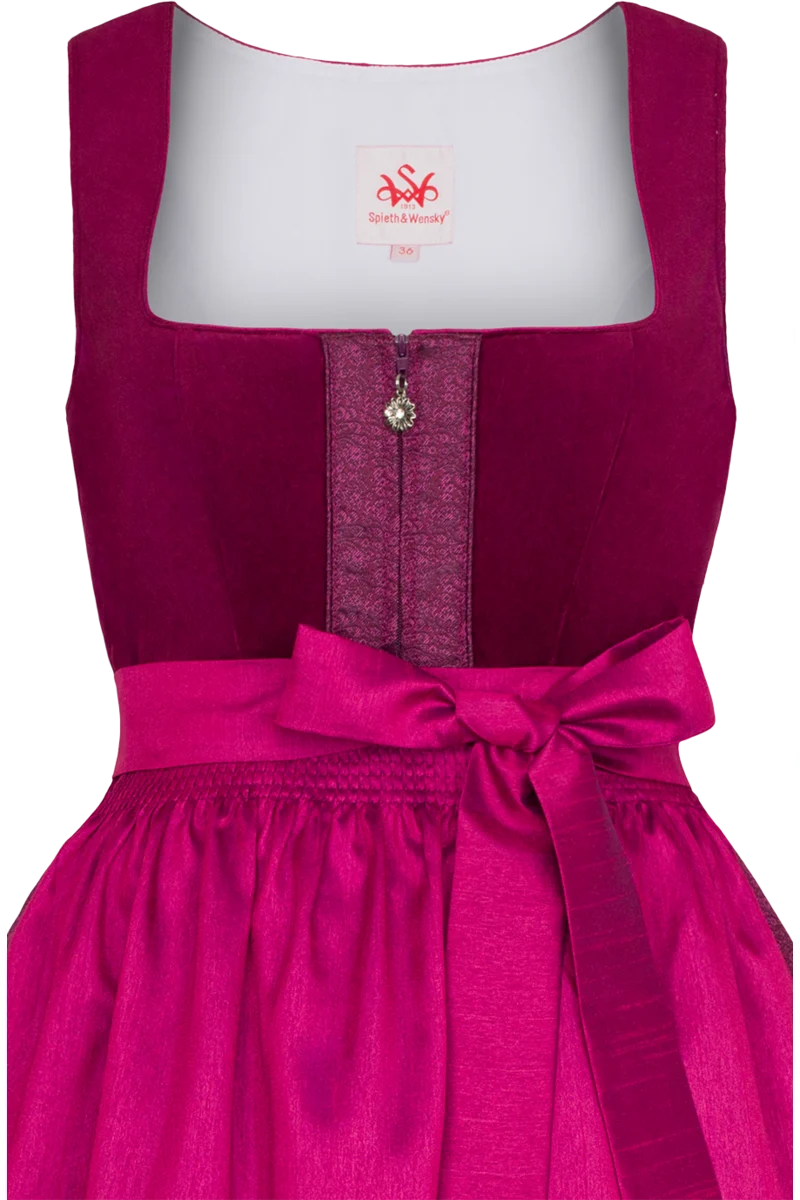 Samtdirndl Midi
