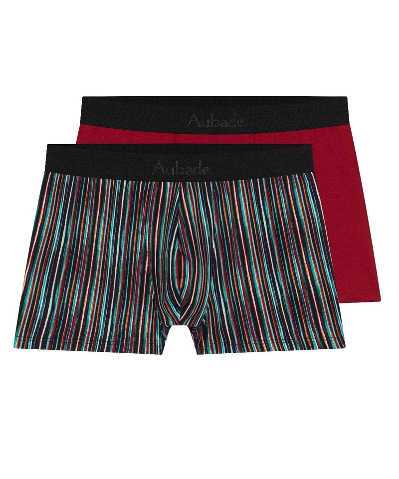 Aubade - Aubade Herren Duo Boxer Bunt