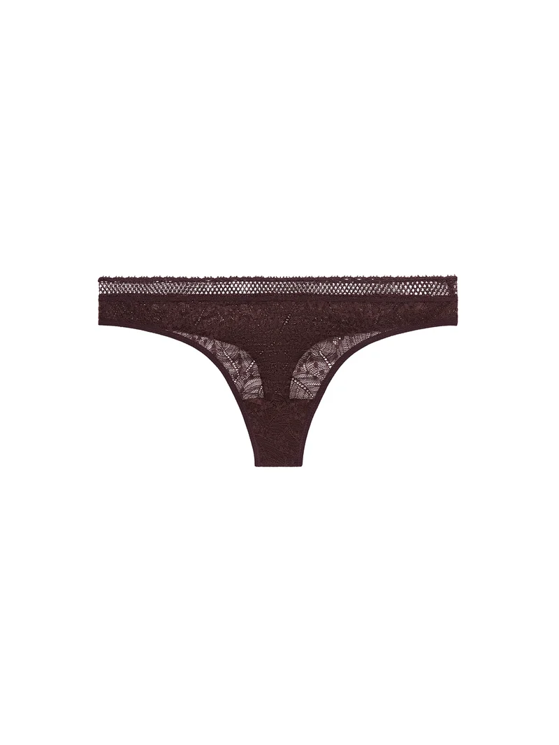 Simone Perele - Comete Tanga Panty Dunkelbraun