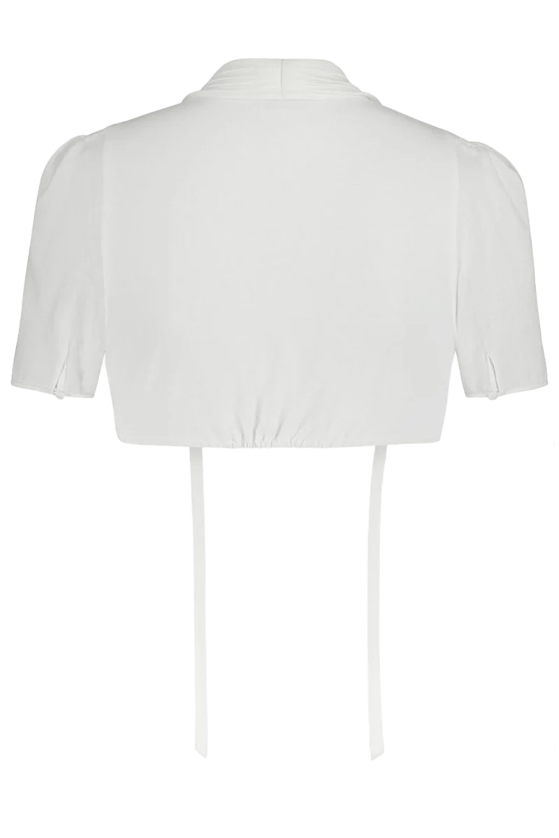 Dirndlbluse mit Schalkragen