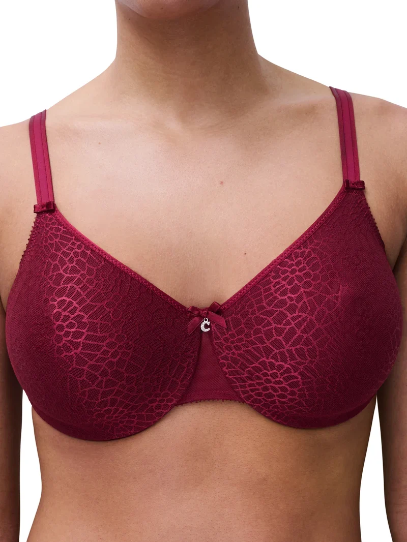 Chantelle - C Magnifique geformter BH, rote Himbeere / Sedona