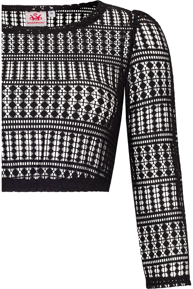 Dirndlbluse mit 3/4-Arm