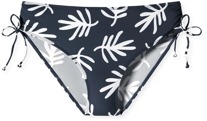 Schiesser Damen Bikinihose Midi dunkelblau-gem. 179203-835