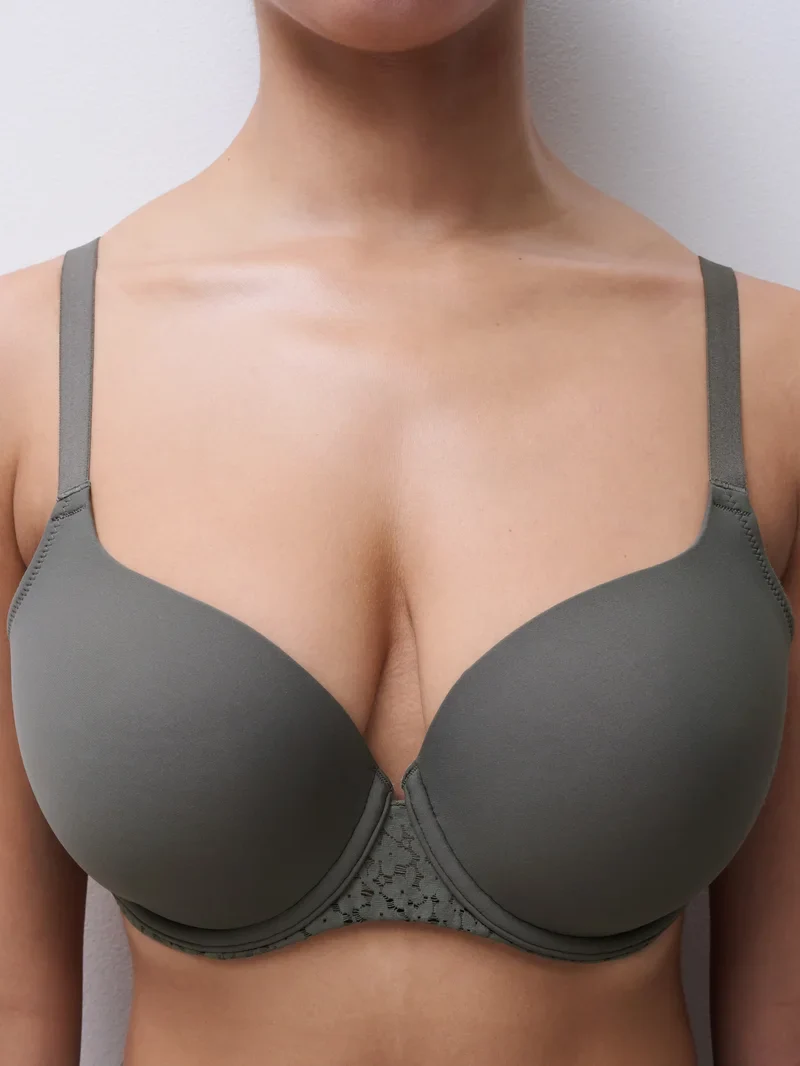 Chantelle EasyFeel - Norah Covering T-Shirt Bra Vert Argile