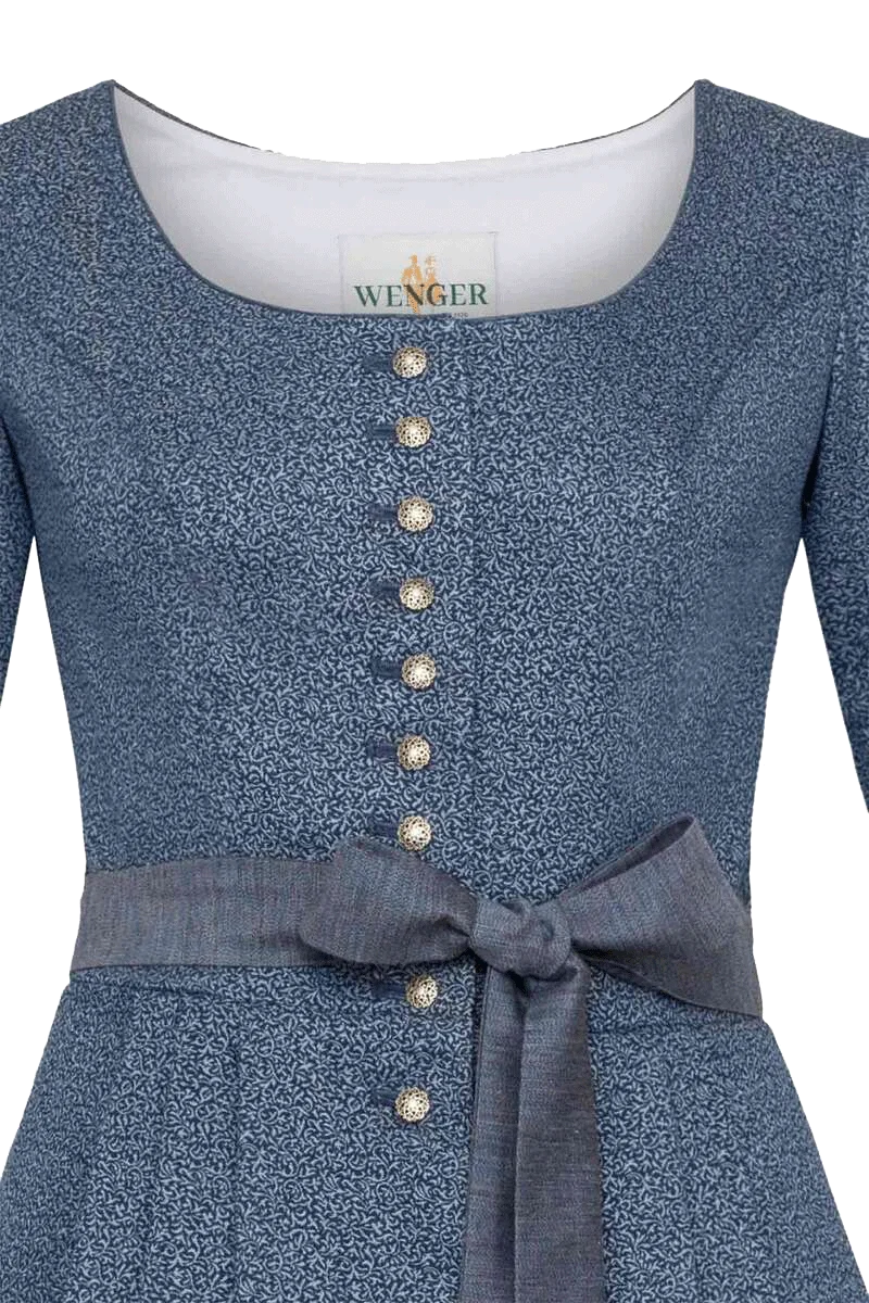 Midi-Dirndl mit kurzen Ärmeln Dirndlkleid