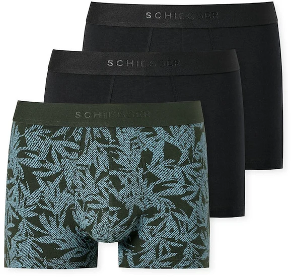 Schiesser Herren 3er Pack Shorts sortiert 3 180197-909