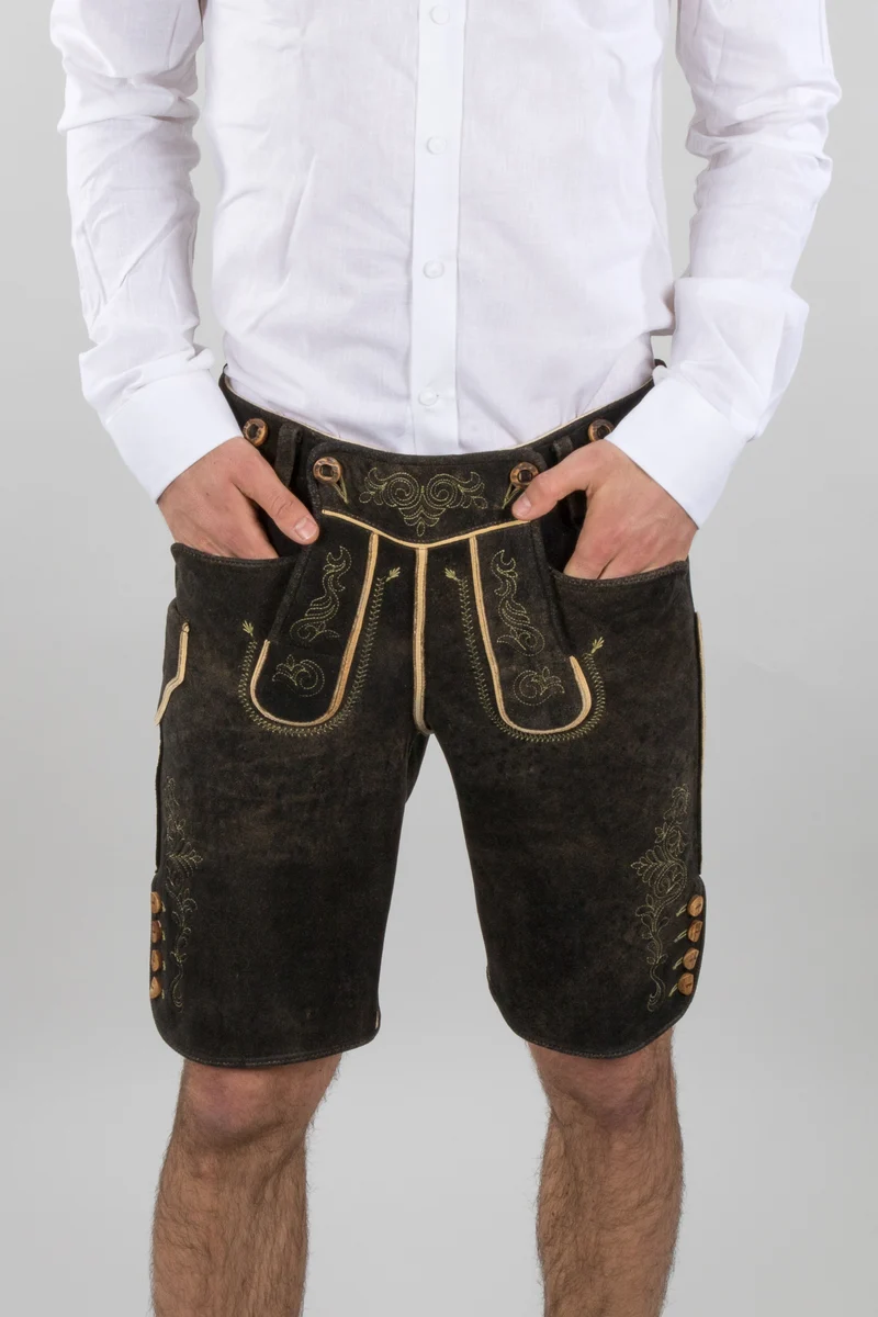 Kurze Meindl Hirschlederhose Rupertus