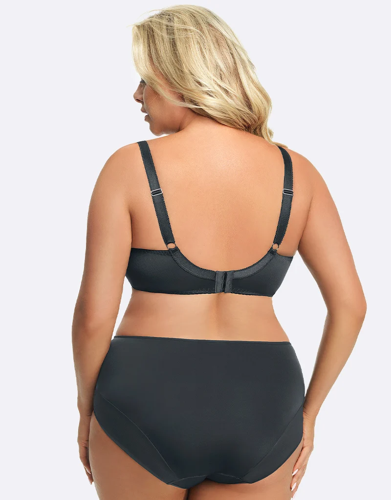 Gorsenia Paradise Balconette Bra Grey