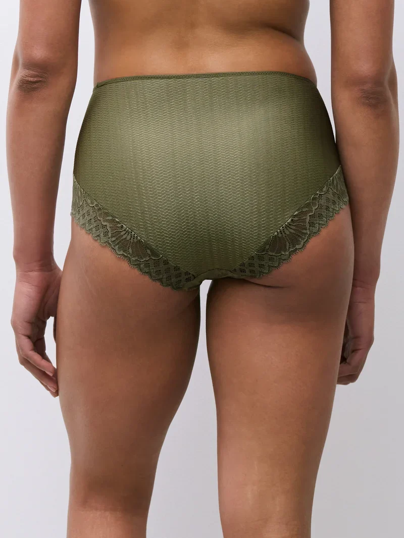 Chantelle – Sublime High-Waisted Support Full Brief Army Khaki