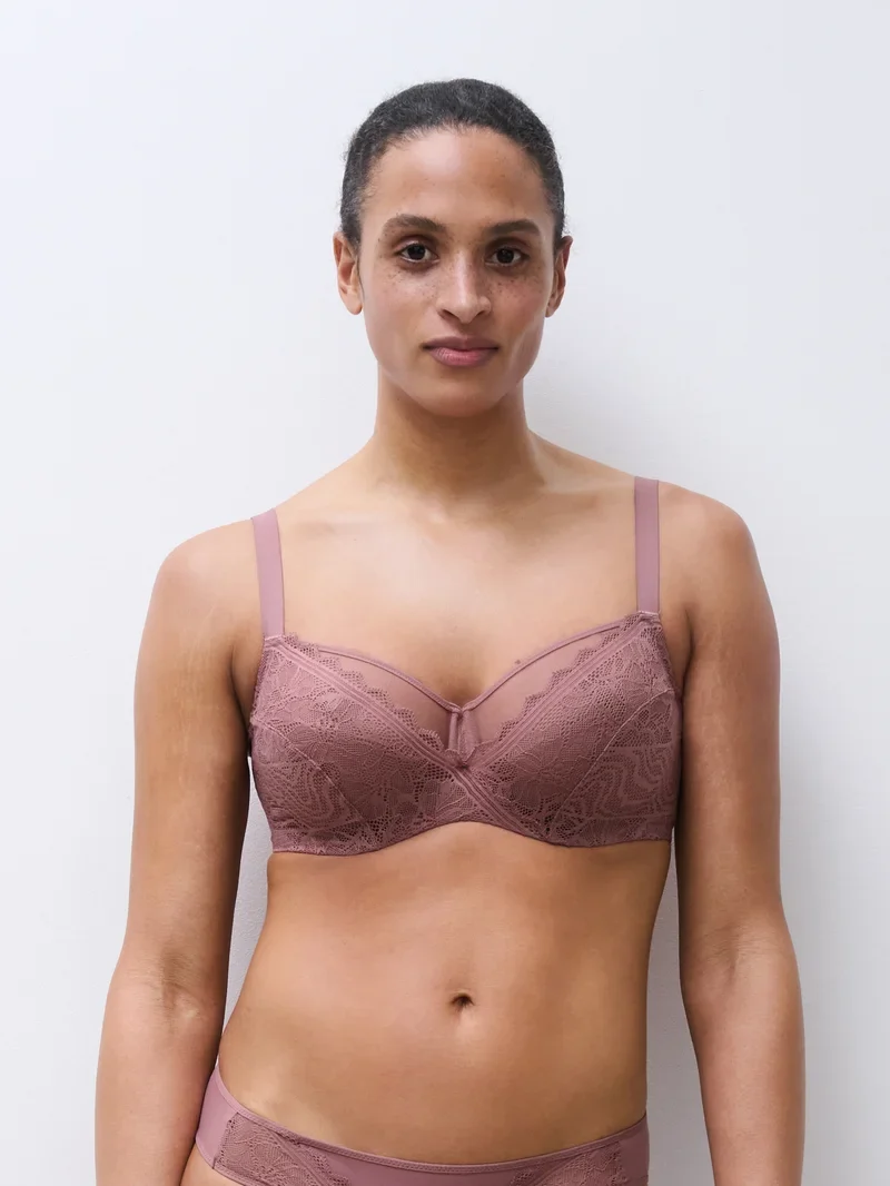 Chantelle - Floral Touch Very Covering Bügel-BH Rose Des Bois