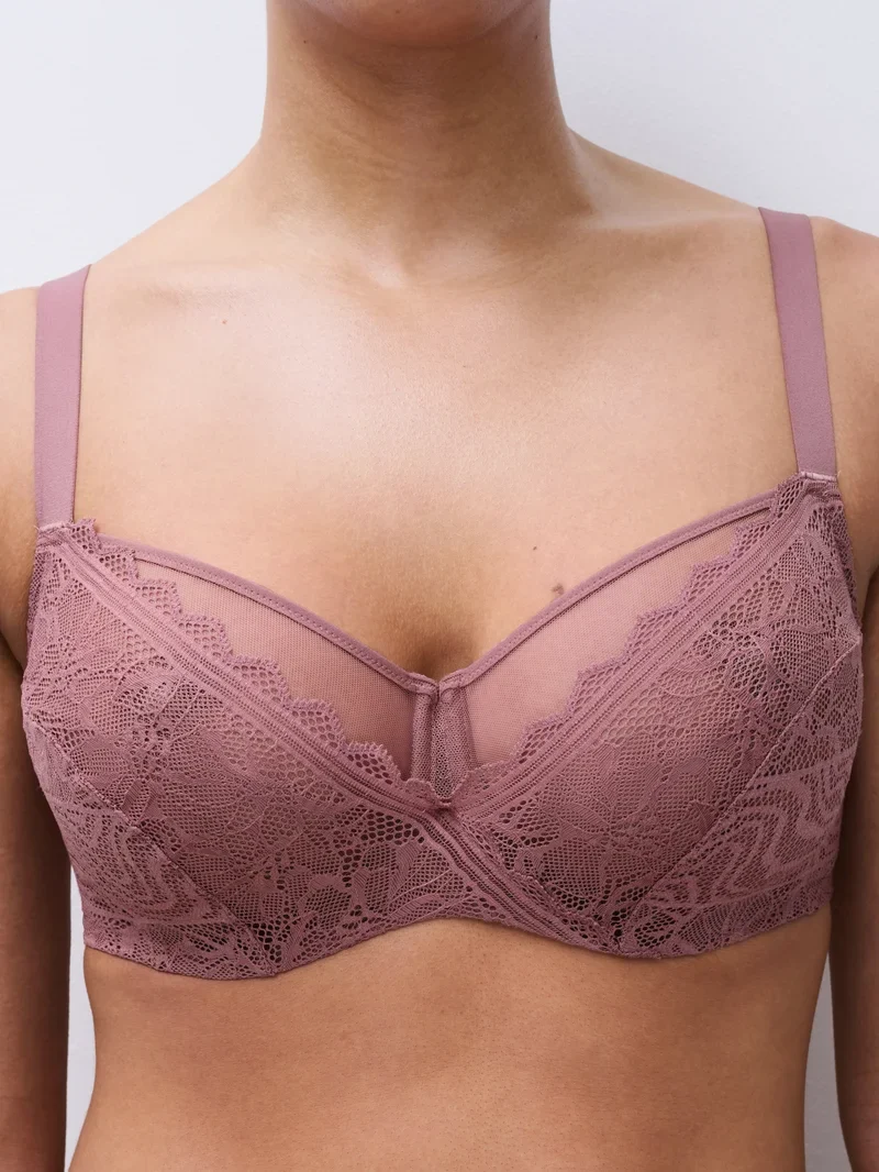 Chantelle - Floral Touch Very Covering Bügel-BH Rose Des Bois