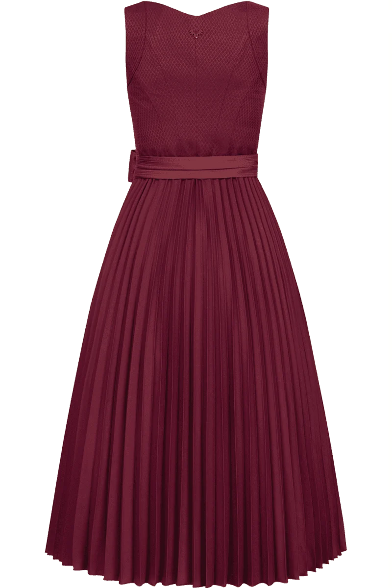 Midi-Dirndl mit Pliseerock