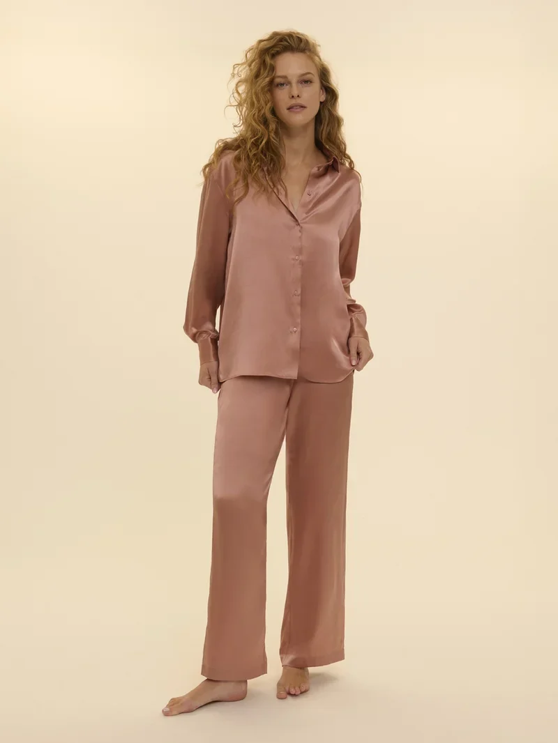 Simone Perele – Love Me Seidenhose, Rauchrosa