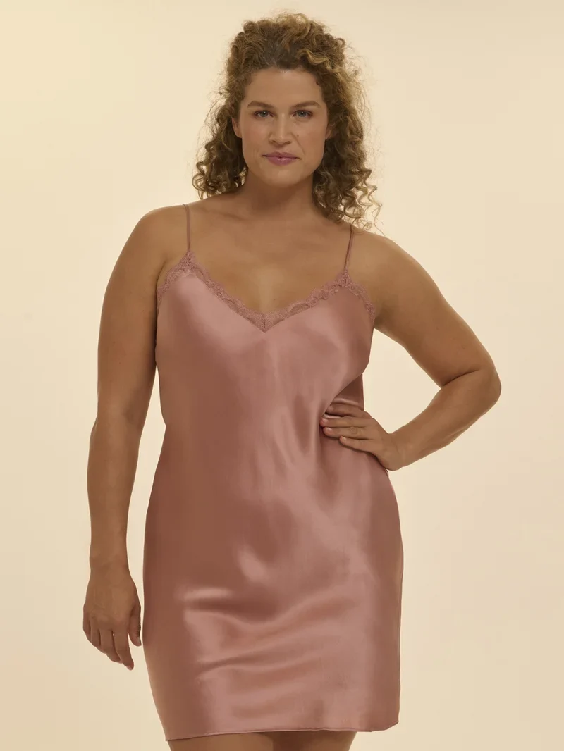 Simone Perele – Love Me Kurzes Nachthemd, Rauchrosa