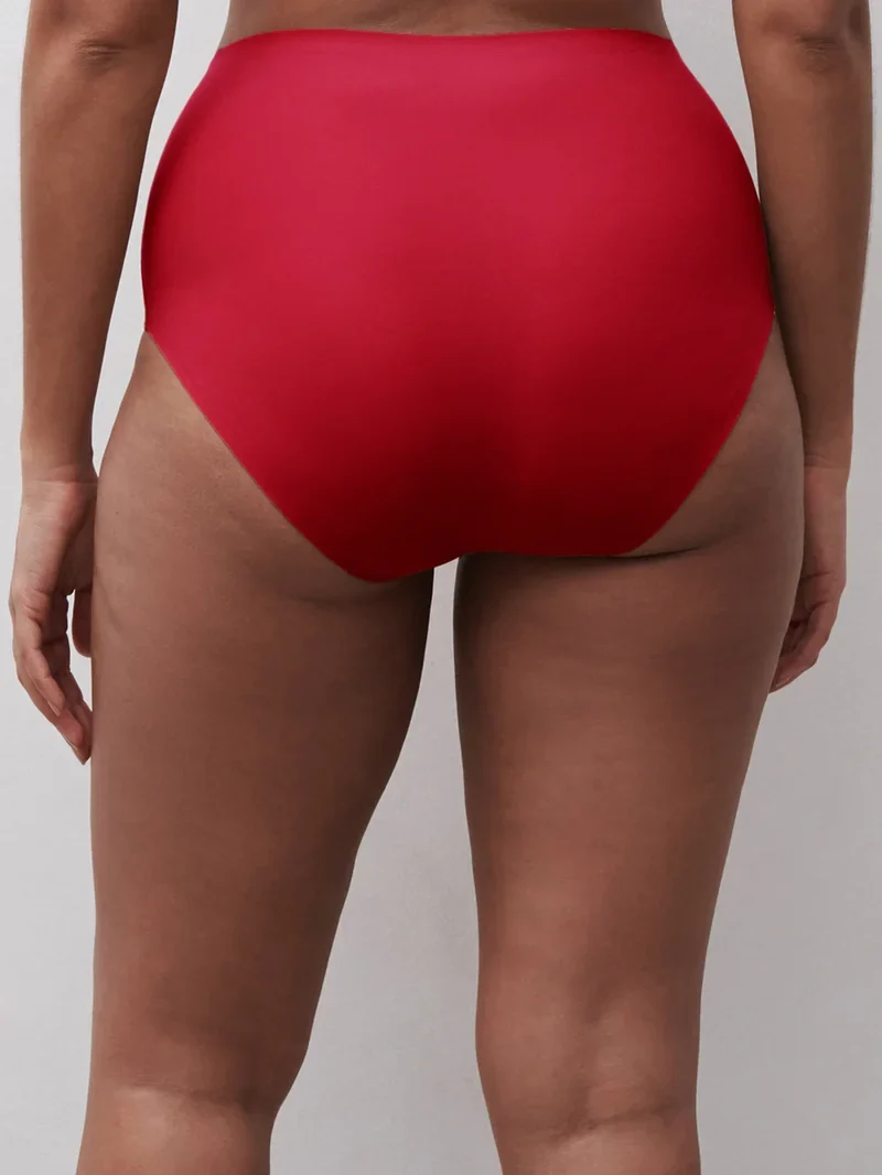 Chantelle – Softstretch-Slip mit hoher Taille, Mohnrot
