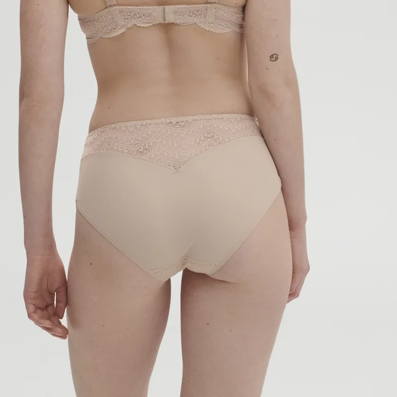 Simone Perele - Karma High Waist Brief Panty Peau Rosée