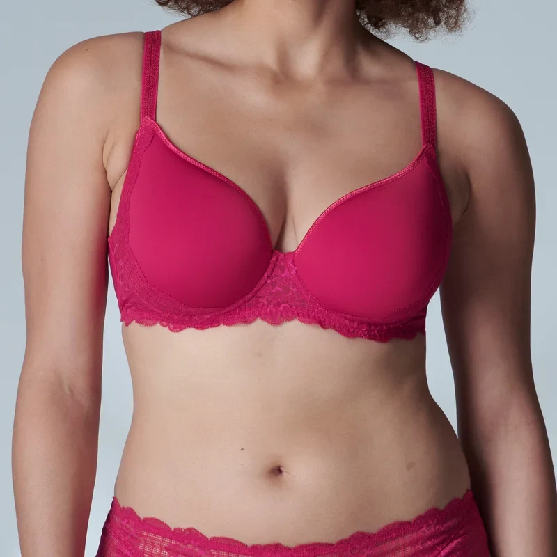 Simone Perele – Reve 3D Plunge BH Cranberry