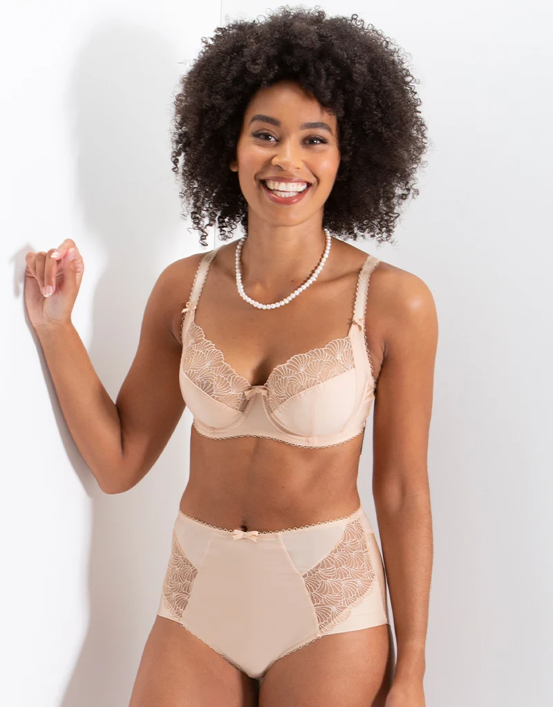 Charnos Ophelia Side Support Full Cup Bra Cashmere