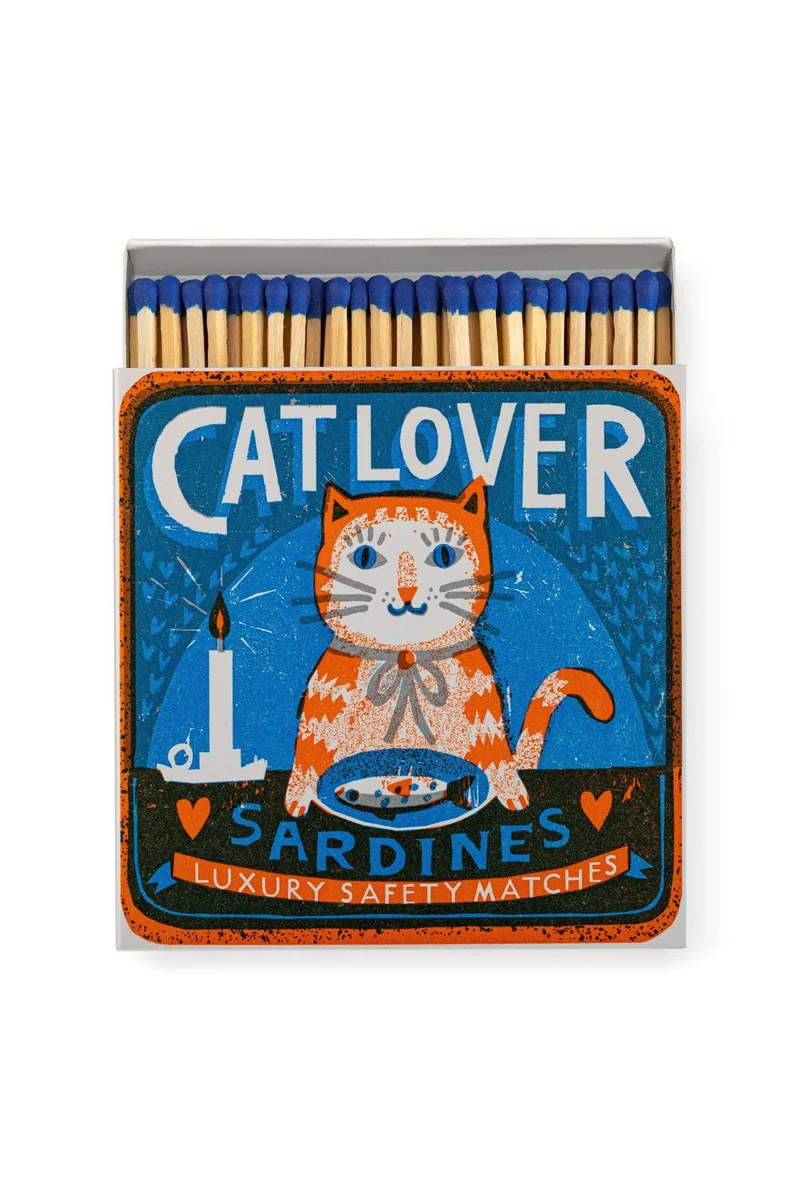 Sicherheitsstreichhölzer - Katzenliebhaber Sardinen - B321 - Archivist Gallery - Europe - Quadrat