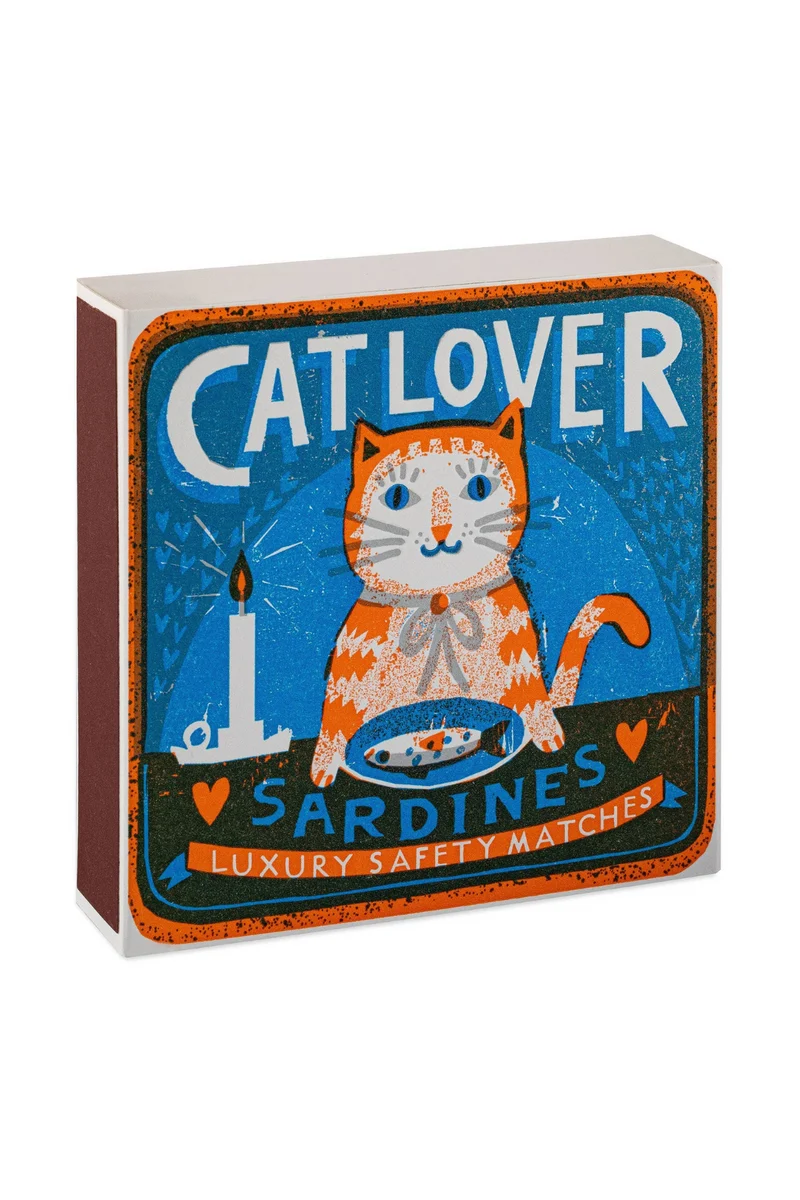 Sicherheitsstreichhölzer - Katzenliebhaber Sardinen - B321 - Archivist Gallery - Europe - Quadrat