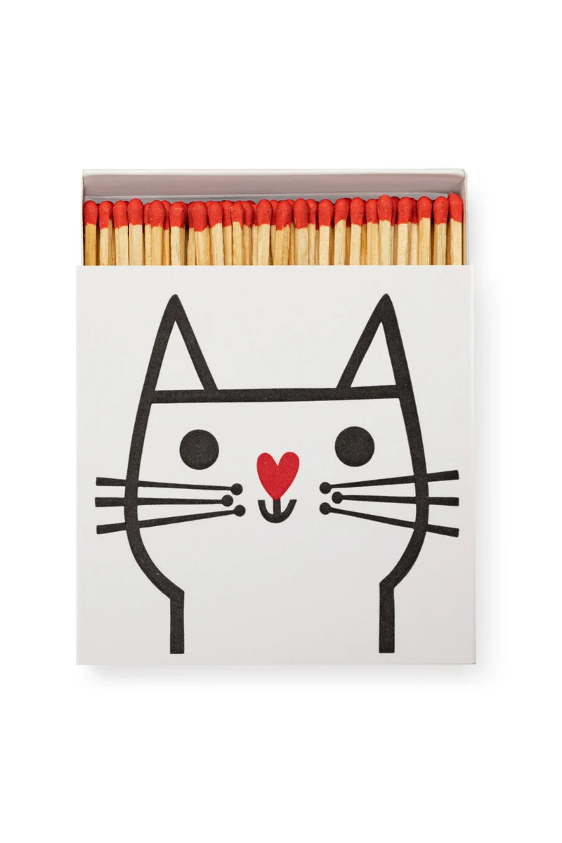 Sicherheitszündhölzer - Katze von Jane Foster - Archivist Gallery - Europe - Quadratisch