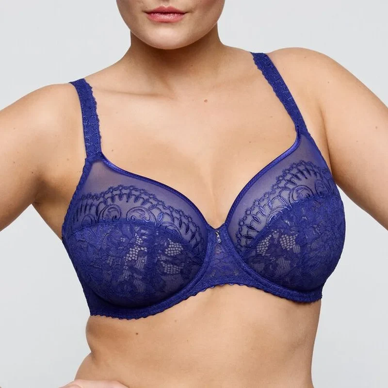 PrimaDonna - Shimla Balkon-BH mit vertikaler Naht, Crazy Blue