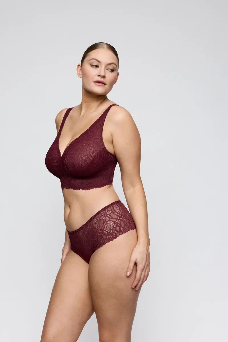 PrimaDonna - Salerno Bralette Evening Red