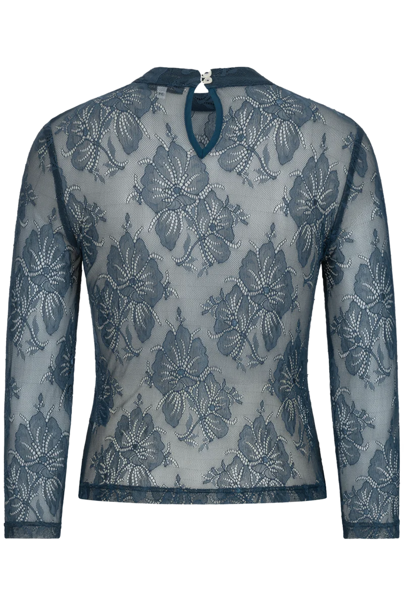 Dirndl-Spitzenbluse langarm