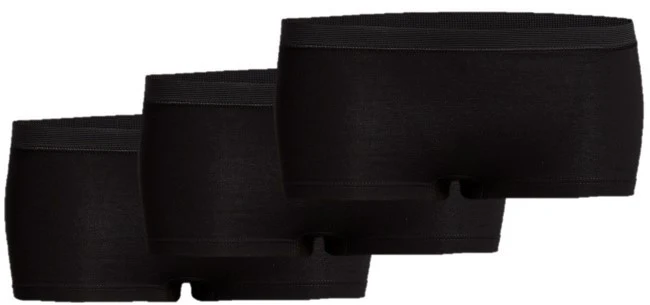 conta Damen Panty Schwarz 3-er Pack