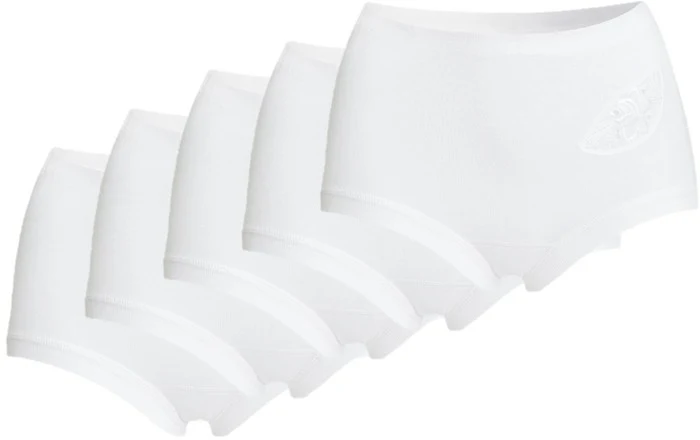 conta Damen Taillenslip weiß 5-er Pack