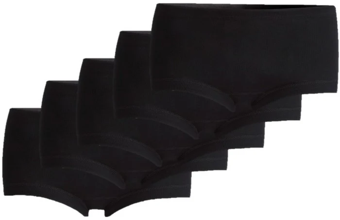 conta Damen Taillenslip Schwarz 5-er Pack