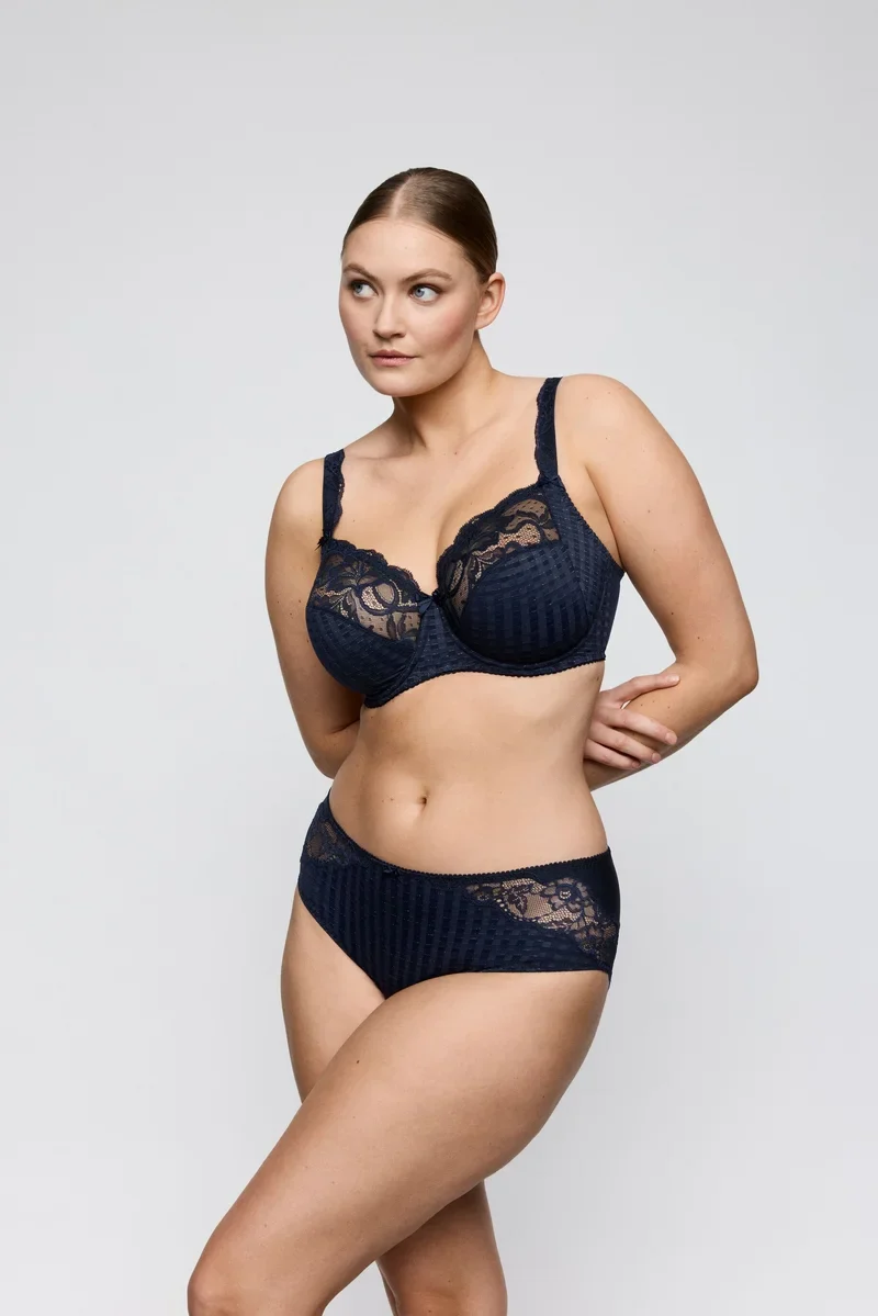 PrimaDonna - Madison Full Slips Velvet Blue