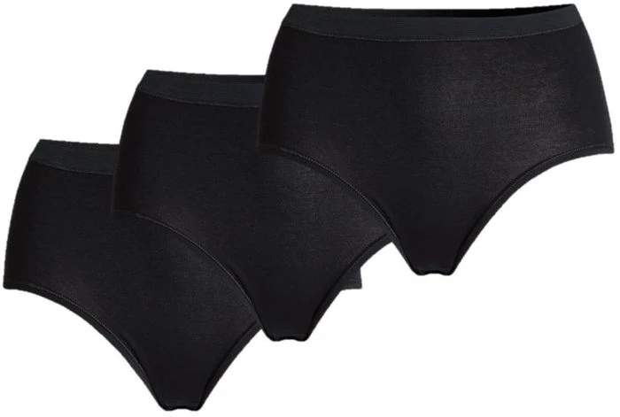conta Damen Slip Maxi Schwarz 3-er Pack
