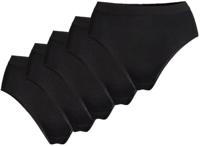 conta Damen Slip Schwarz 5-er Pack