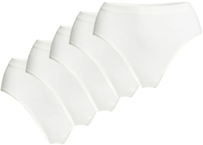 conta Damen Slip Ecru 5-er Pack