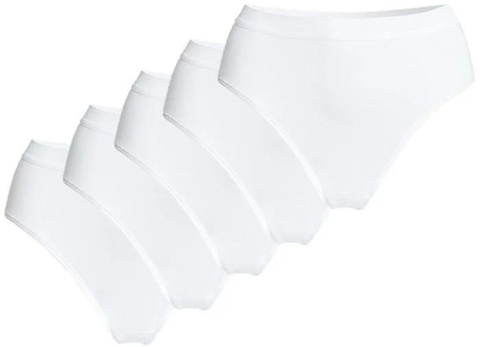conta Damen Slip weiß 5-er Pack