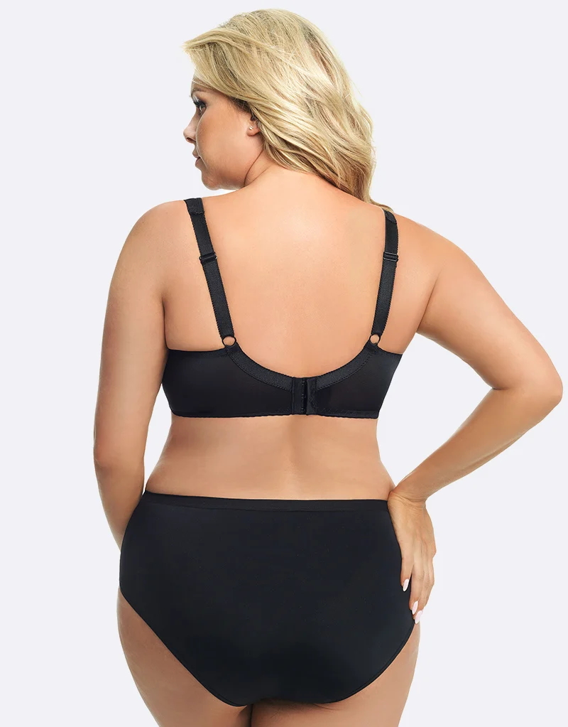 Gorsenia Milano Balconette Bra Black